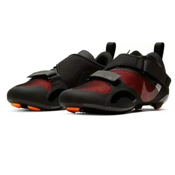 Nike SuperRep Women’s Cycle Shoes Sneakers Black Hyper Crimson 7.5 EUC - Picture 2 of 11